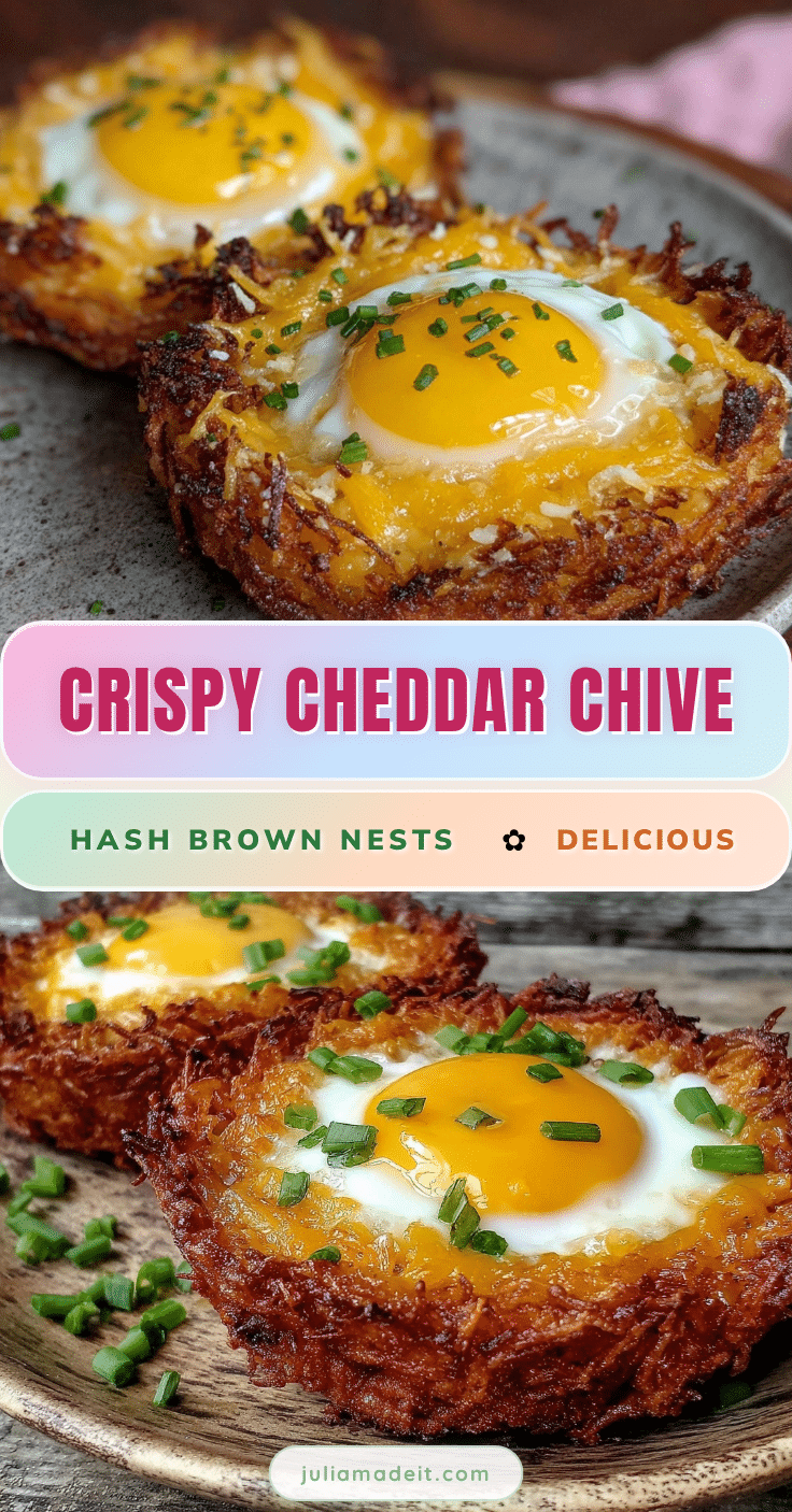 crispy hash brown egg nests recipe