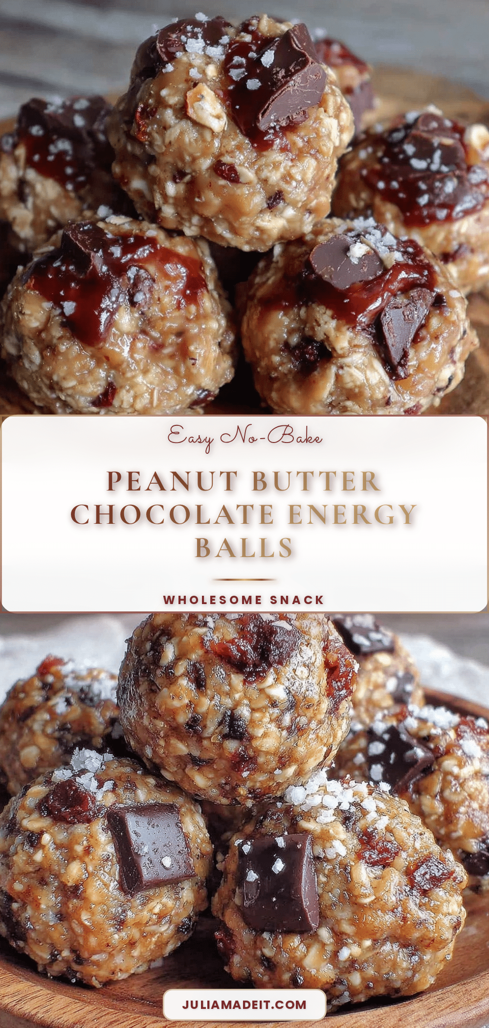 easy no-bake peanut butter energy balls recipe