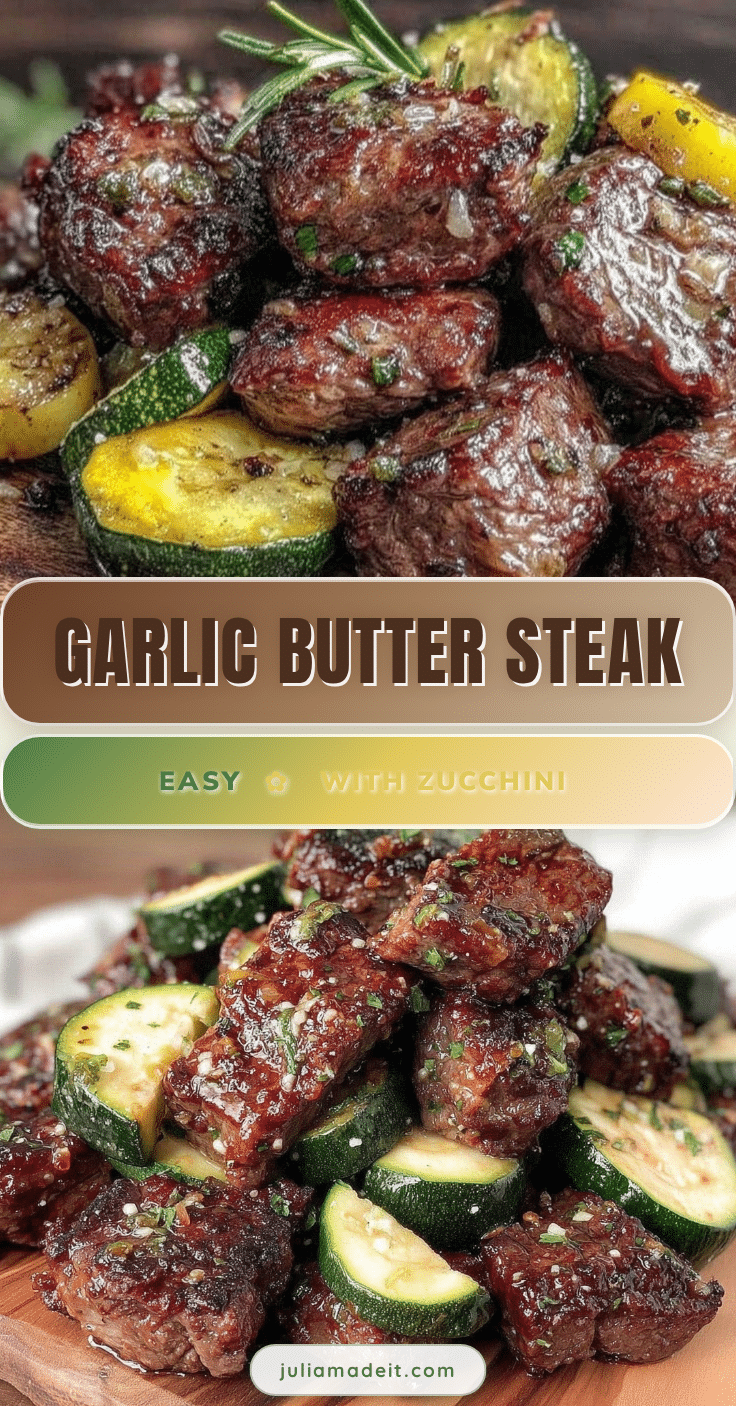 garlic butter steak bites recipe