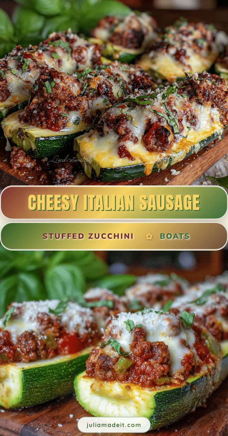 stuffed zucchini boats recipe