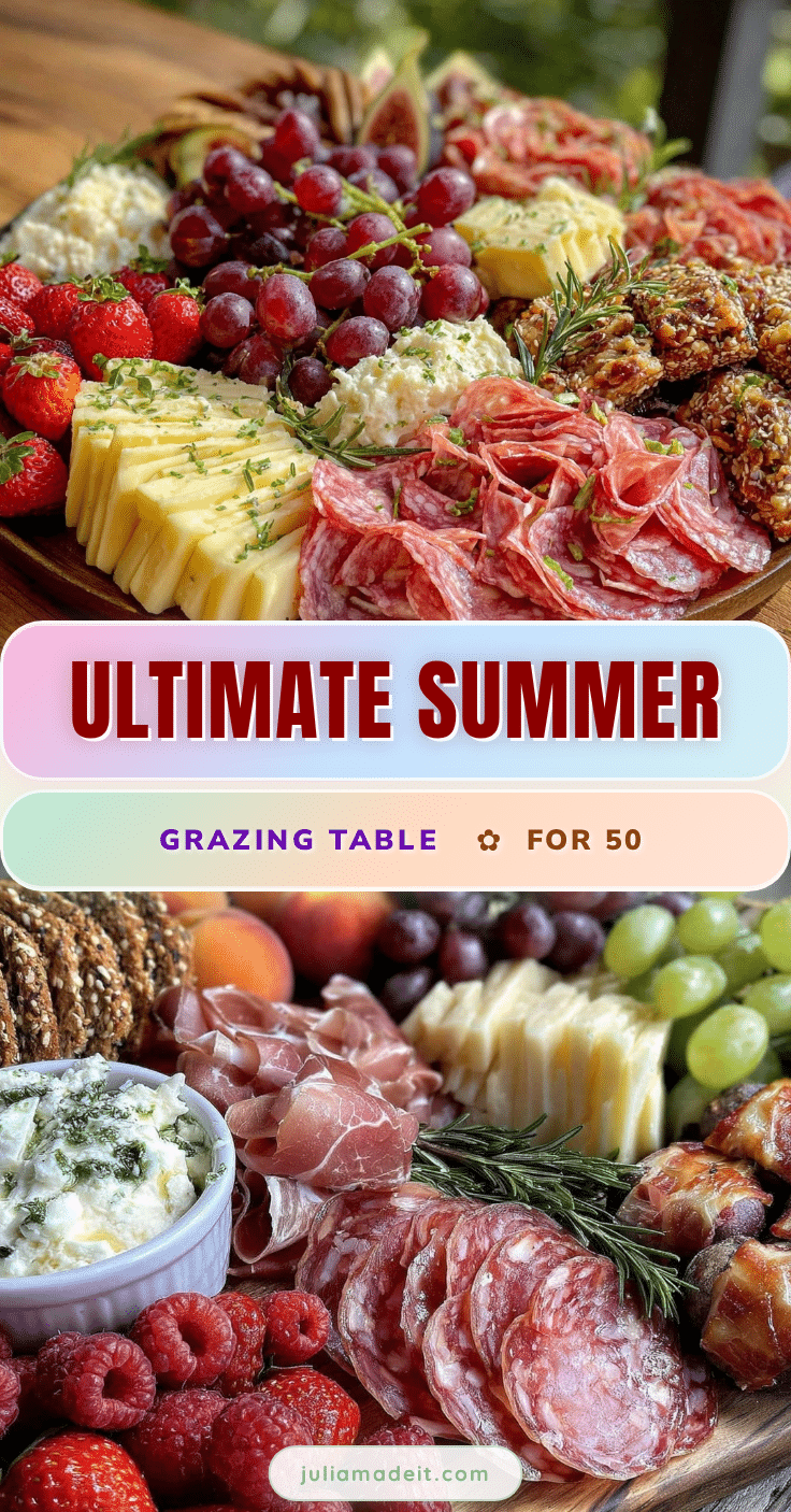 summer grazing table recipe