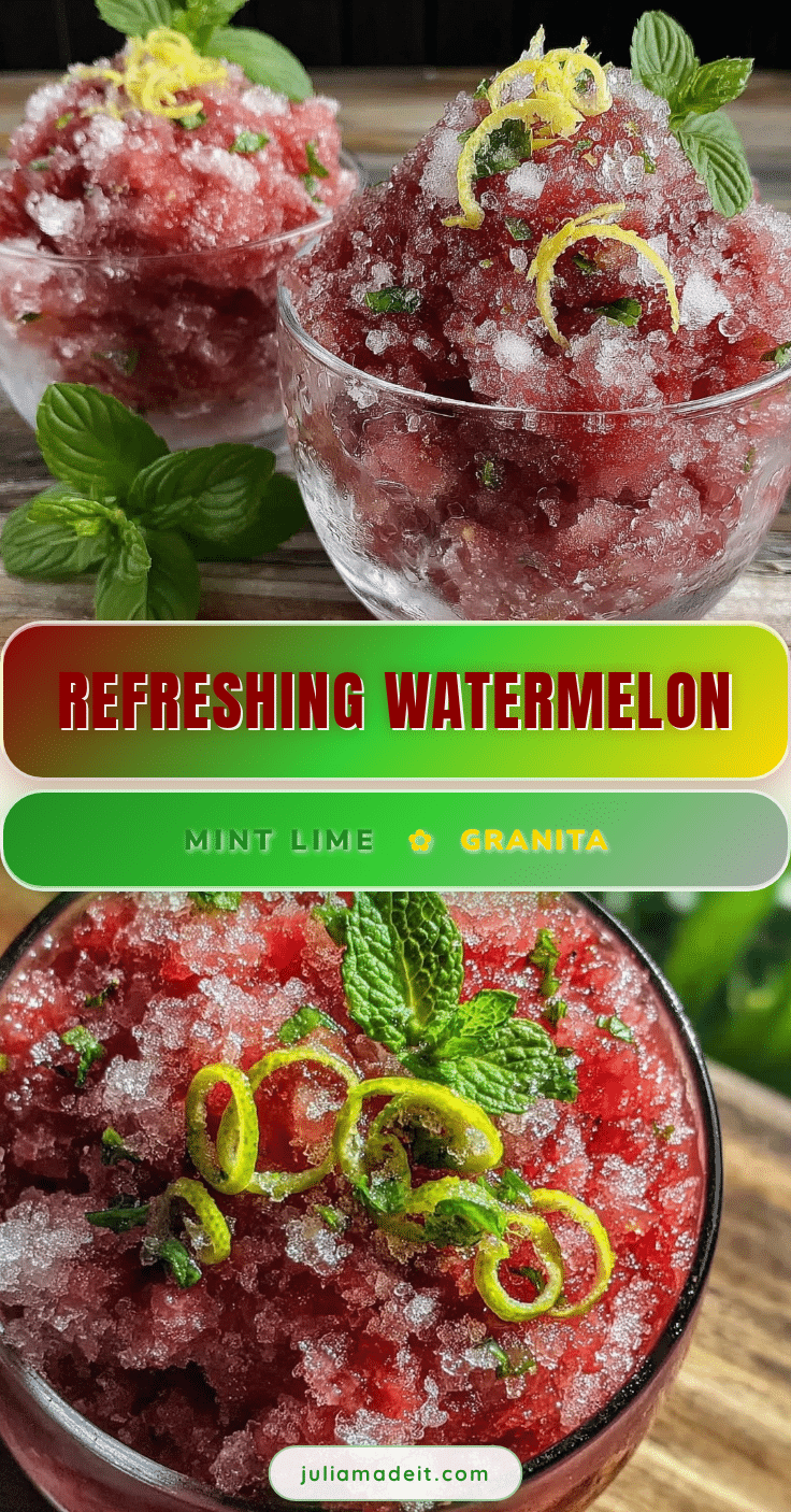 watermelon granita recipe