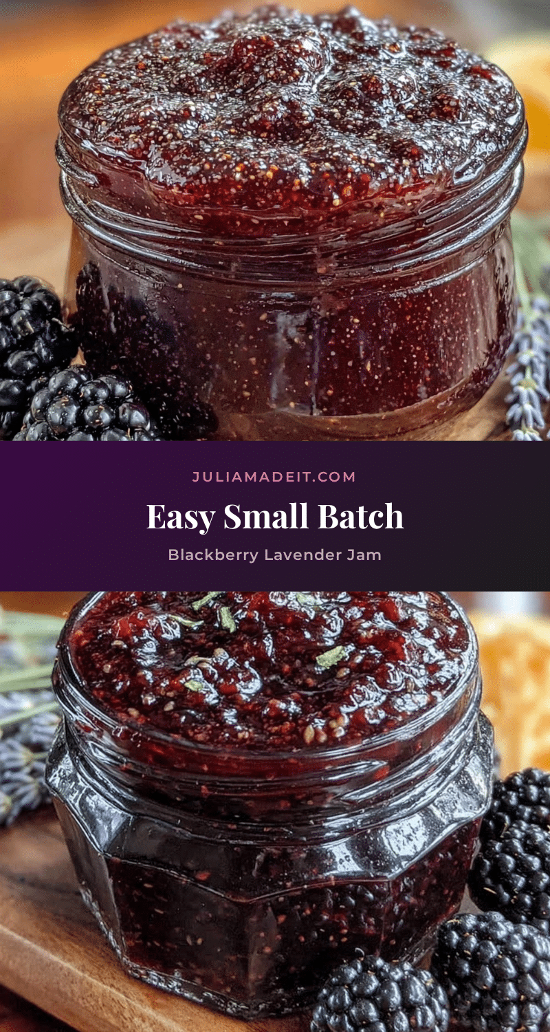 blackberry lavender jam recipe