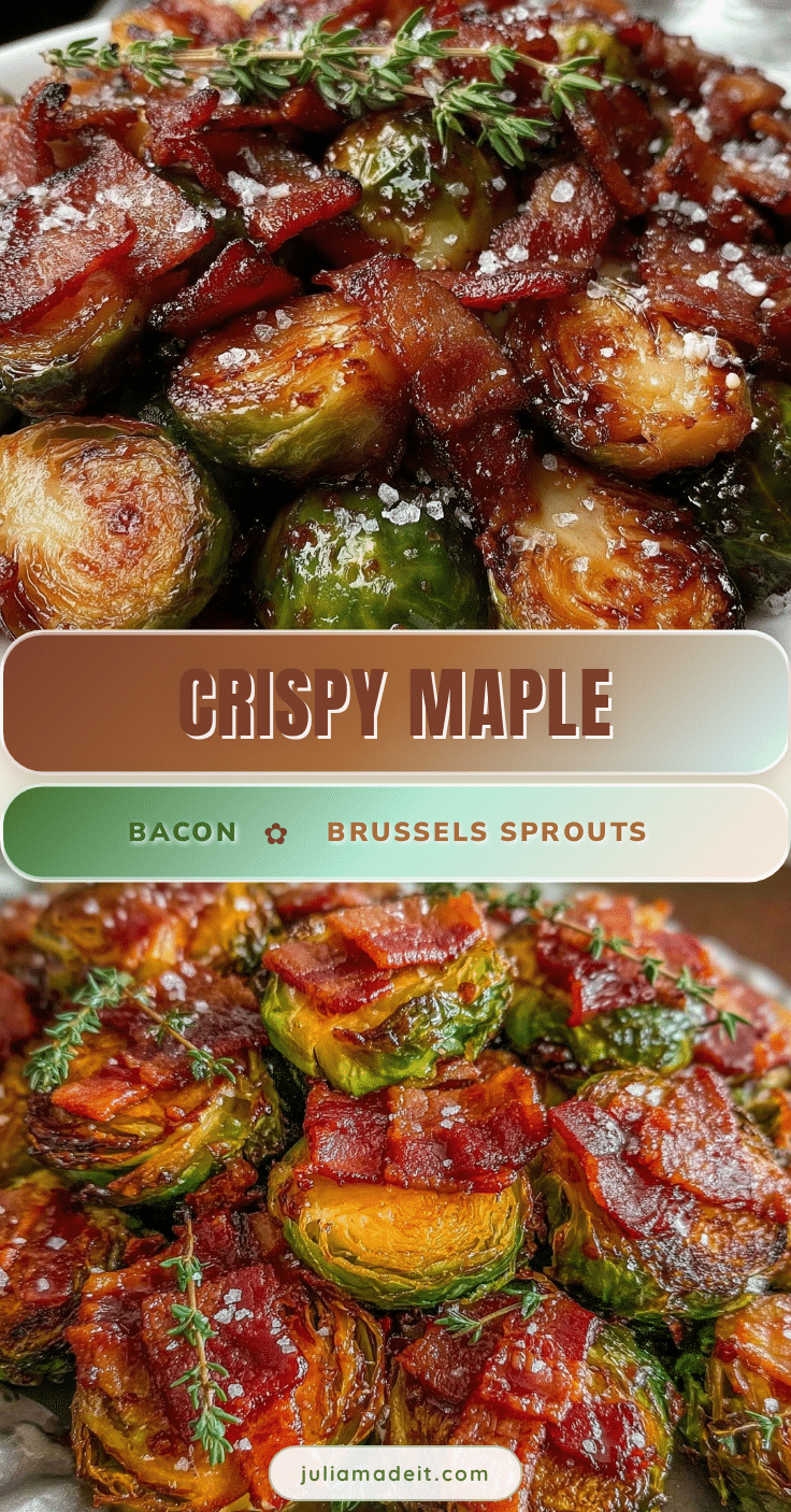 crispy maple bacon brussels sprouts recipe