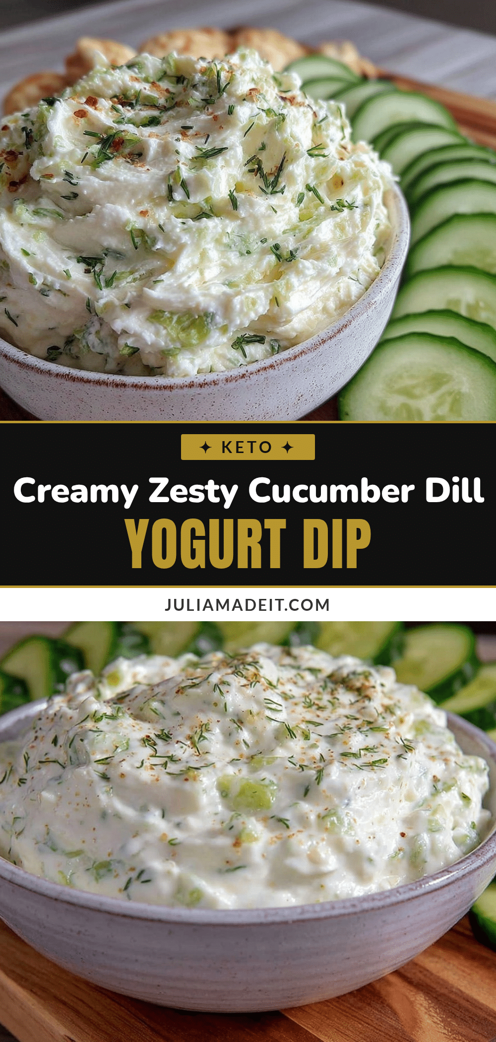 cucumber dill greek yogurt dip recipe