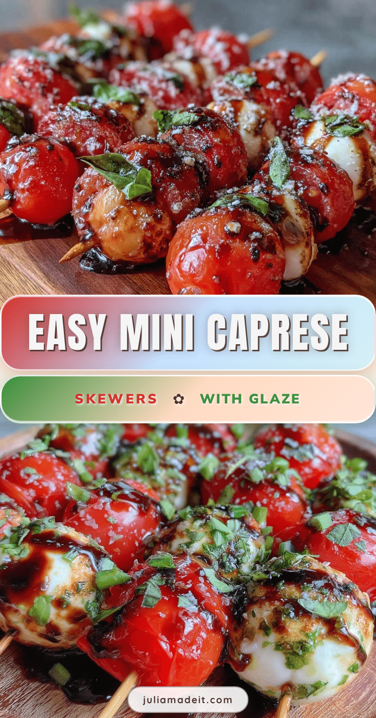 easy mini caprese skewers recipe