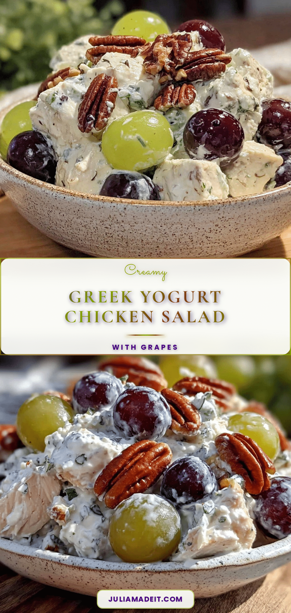 fresh greek yogurt chicken salad recipe