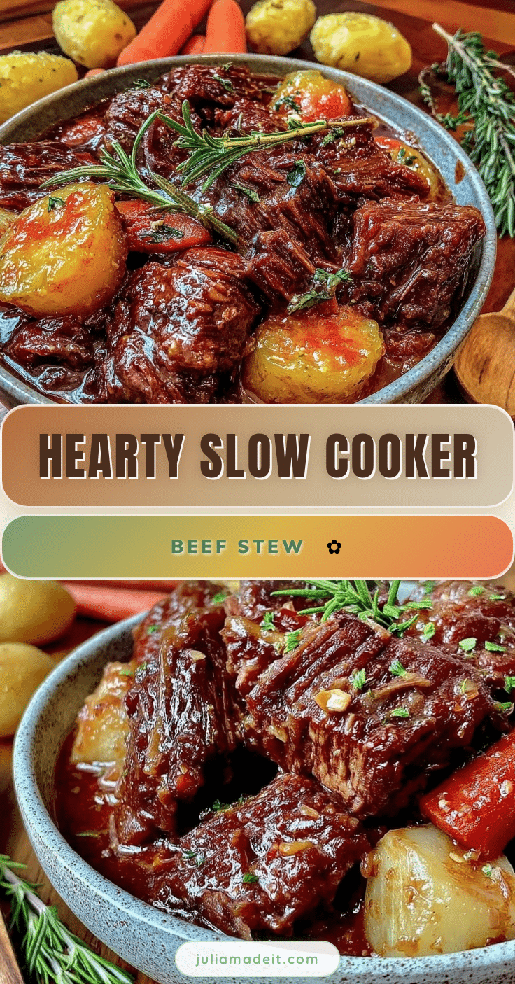 slow cooker beef stew recipe