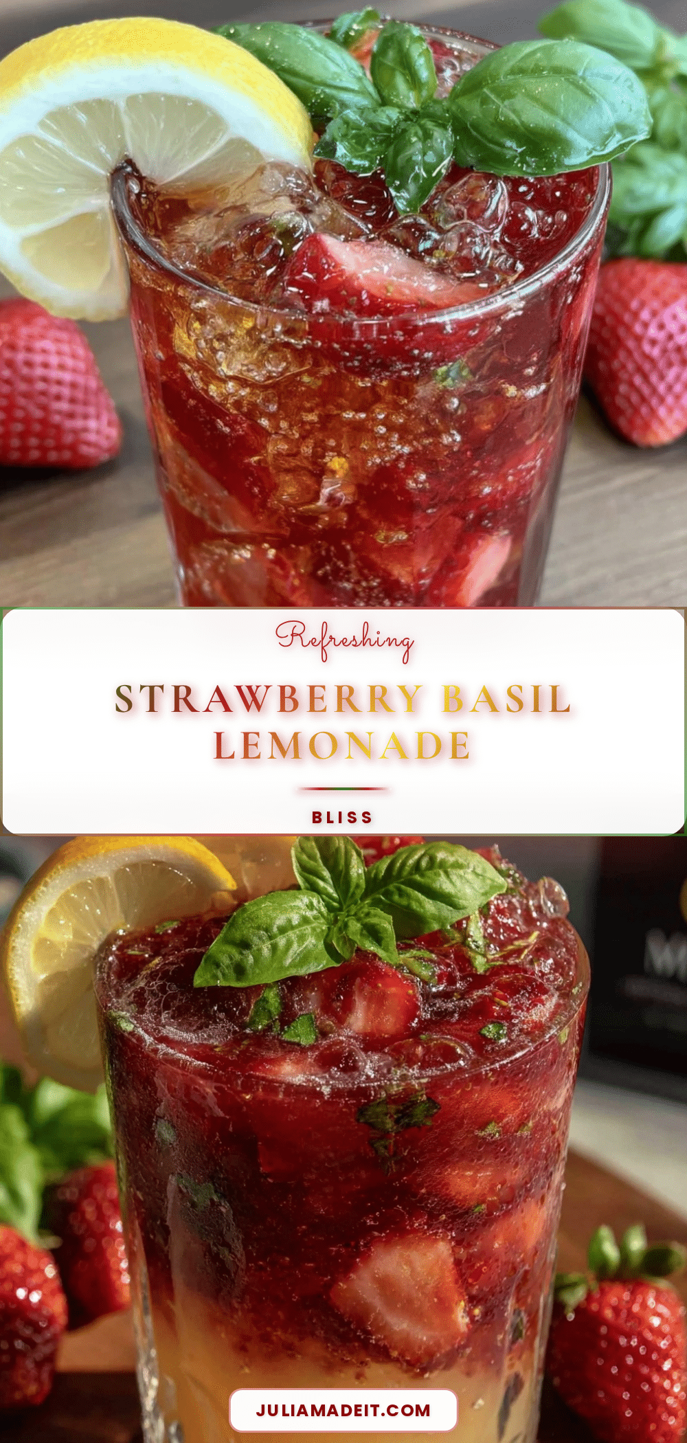 strawberry basil lemonade recipe