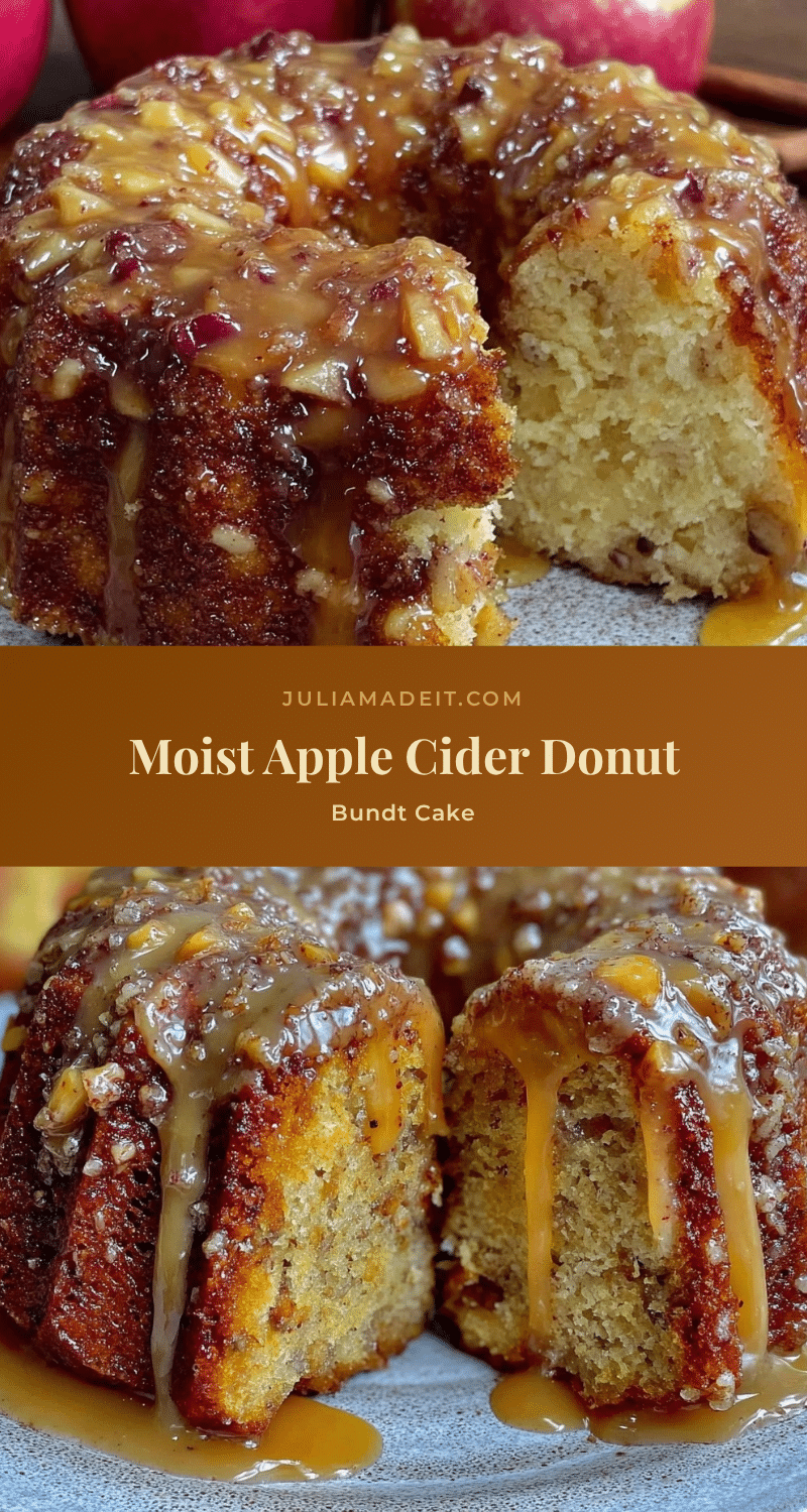 apple cider donut bundt cake recipe