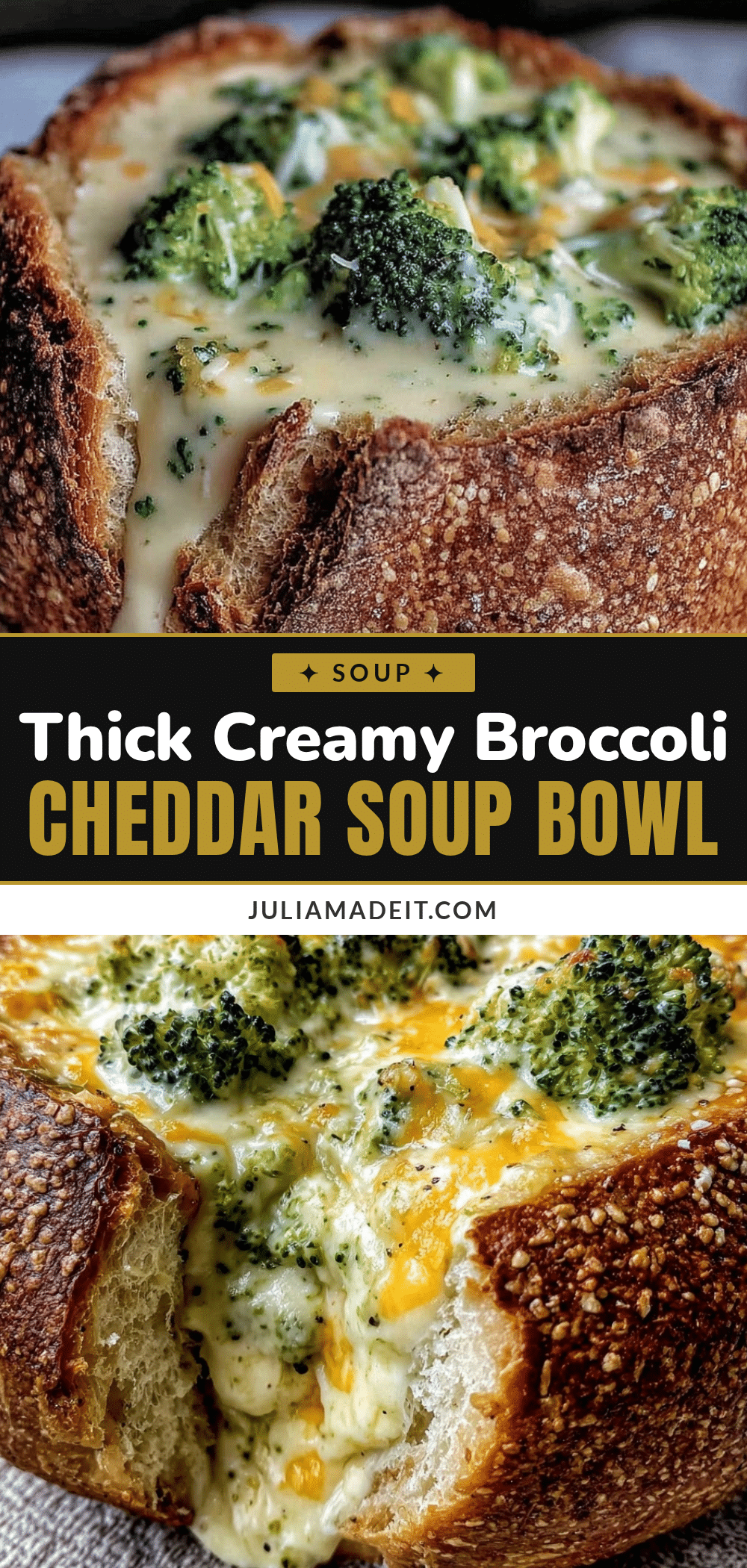creamy broccoli cheddar soup recipe
