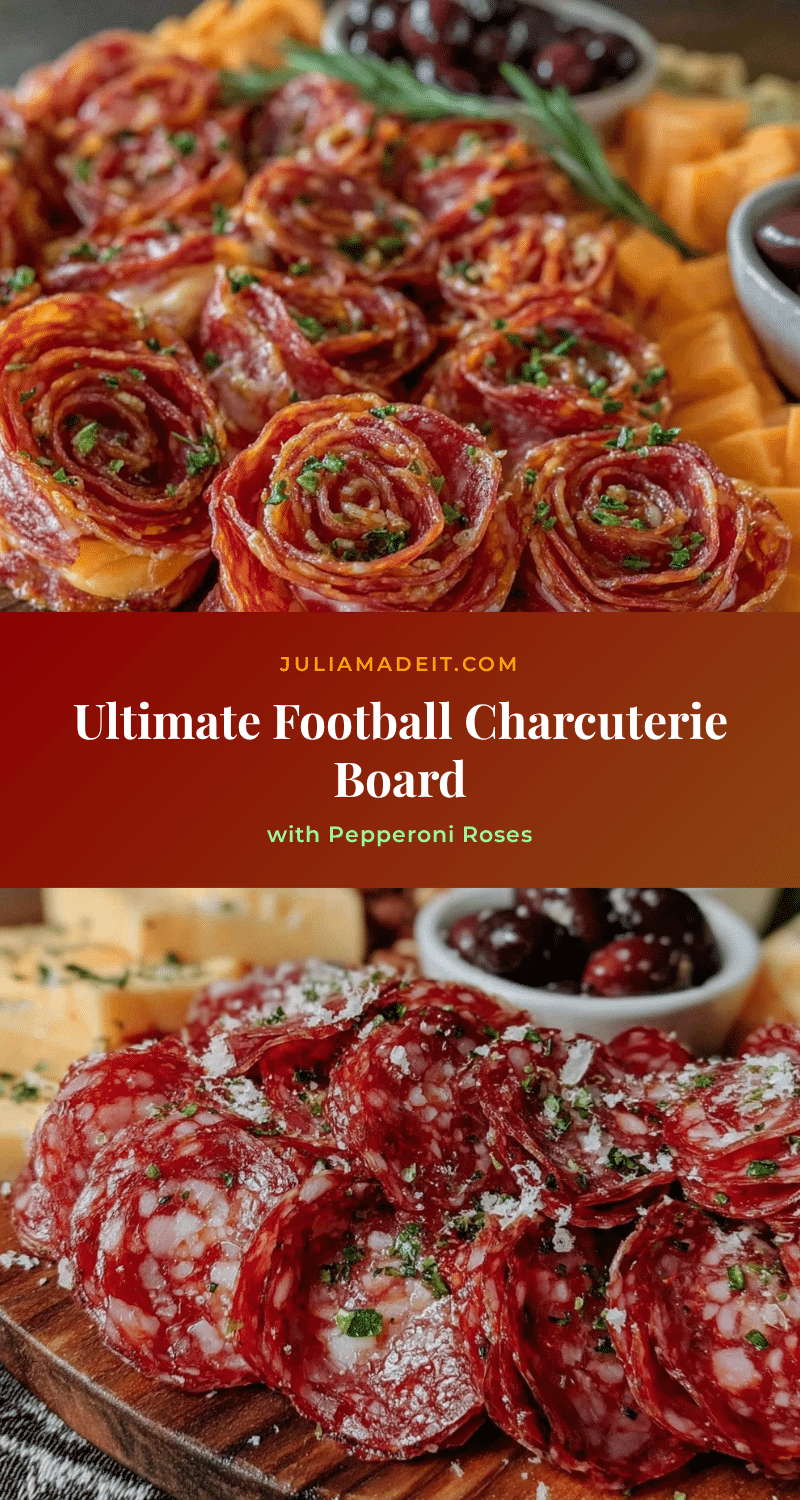 football charcuterie board recipe