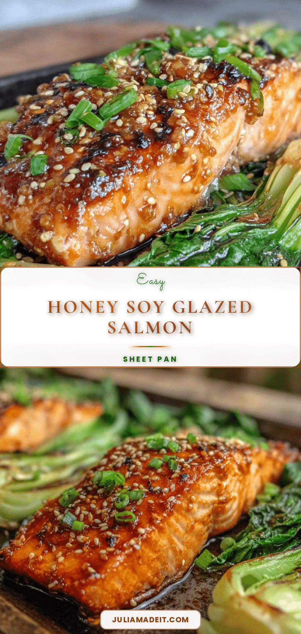 honey soy glazed salmon recipe