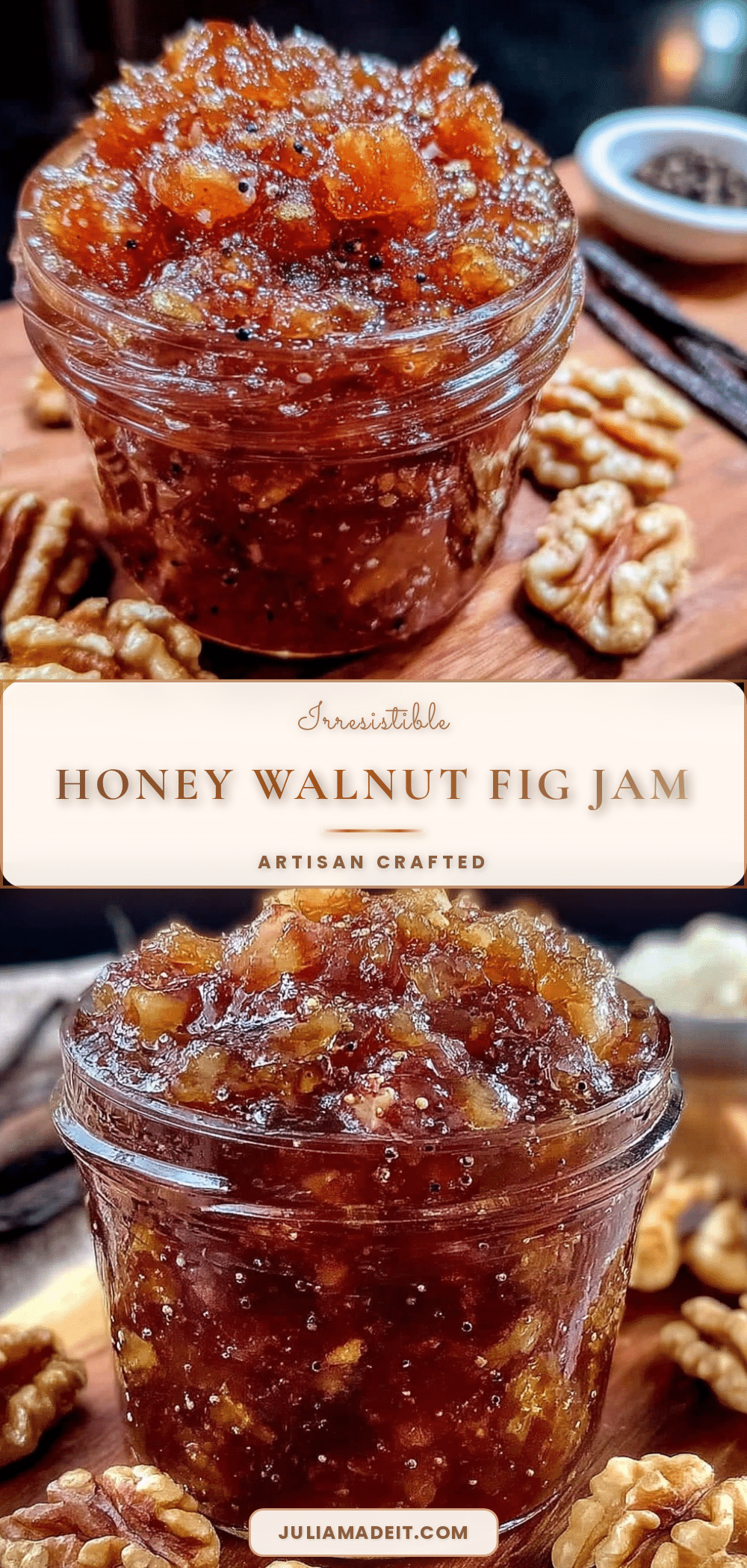 honey walnut fig jam recipe