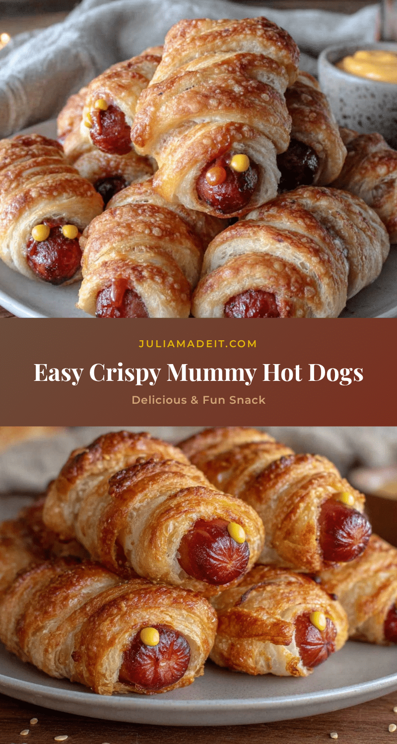 mummy hot dogs recipe