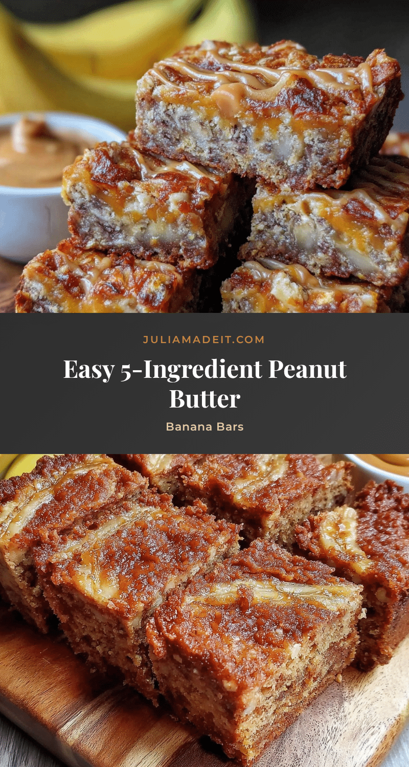 peanut butter banana protein bars recipe