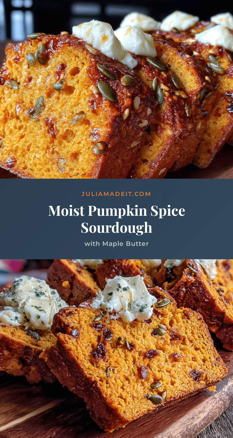 pumpkin spice sourdough bread recipe