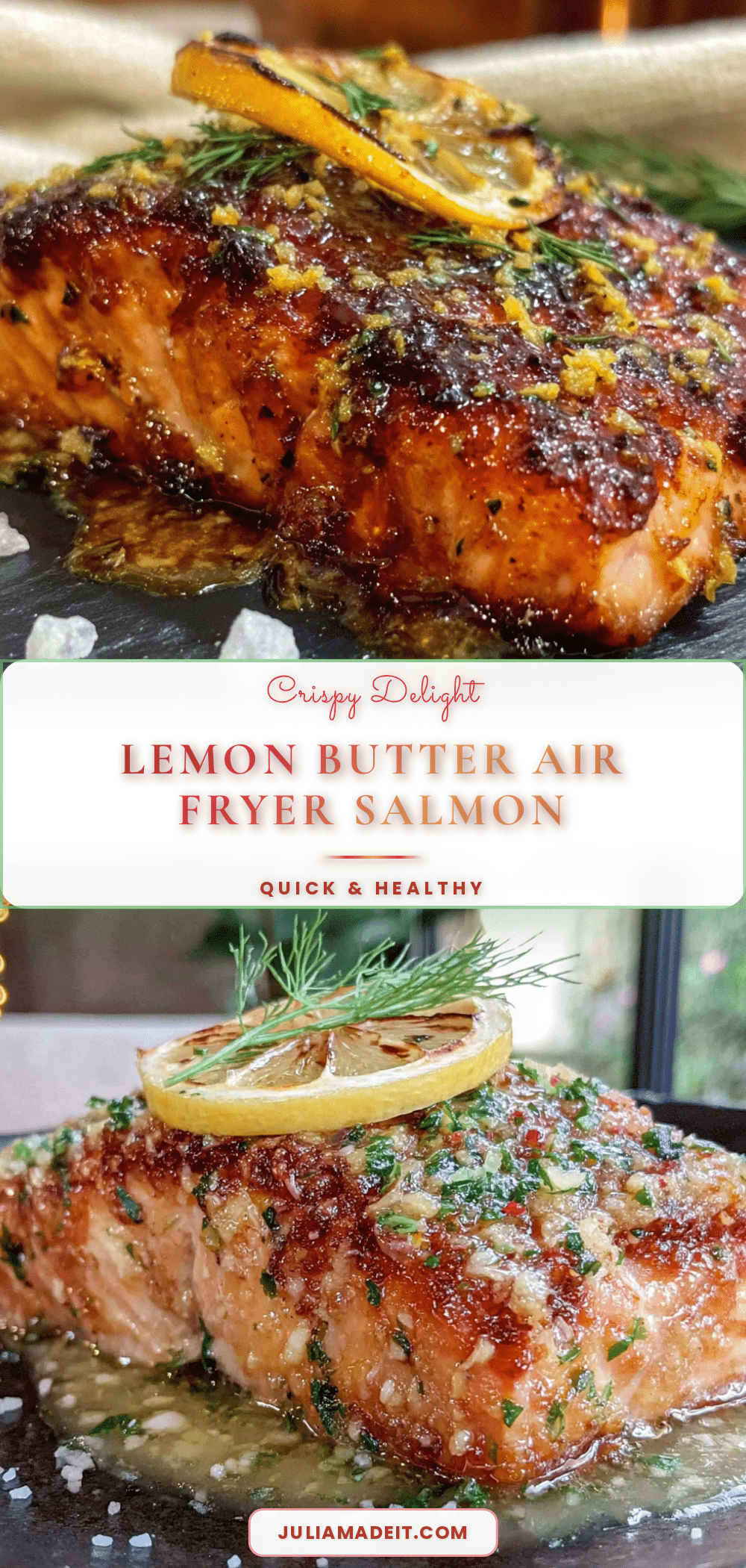 air fryer salmon recipe