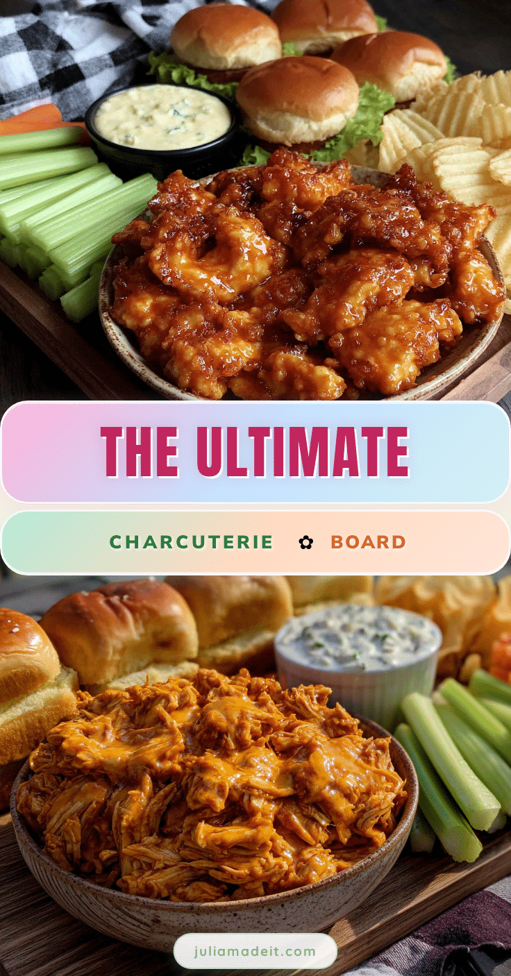 buffalo chicken charcuterie board recipe
