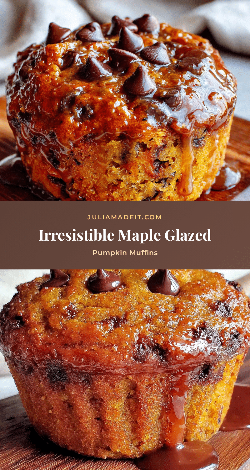chocolate chip pumpkin muffins recipe