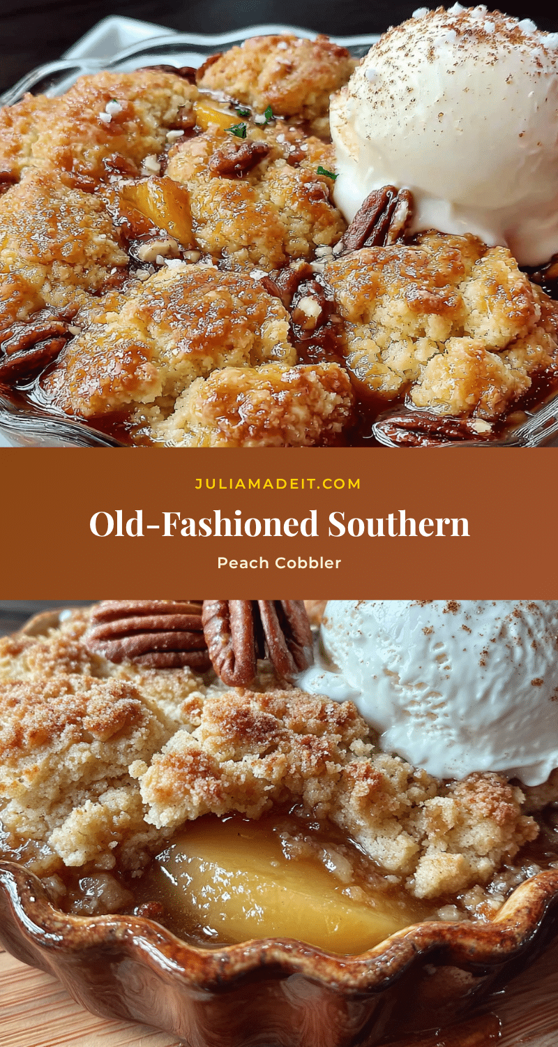 classic southern peach cobbler recipe