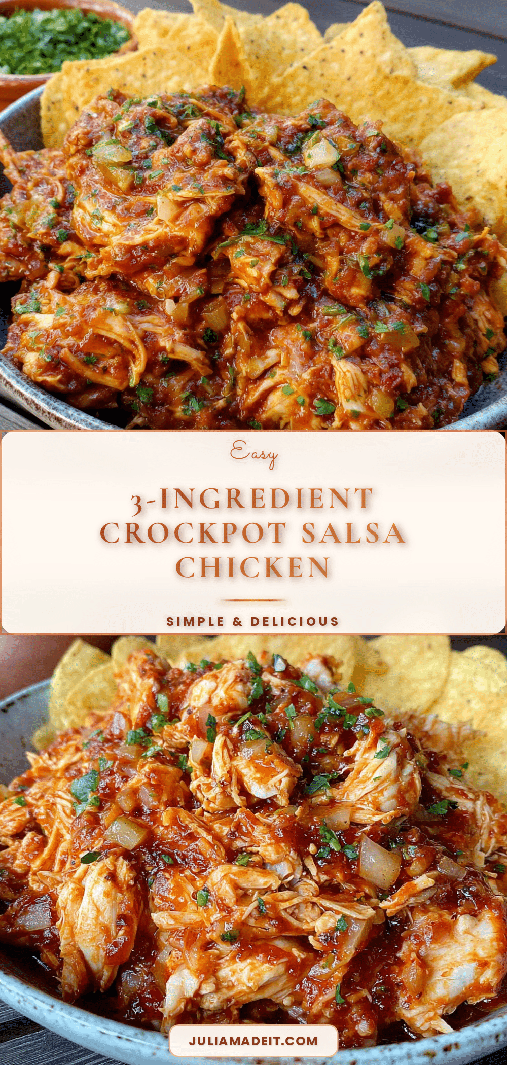crockpot salsa chicken recipe
