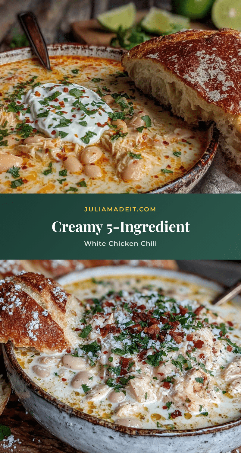 crockpot white chicken chili recipe