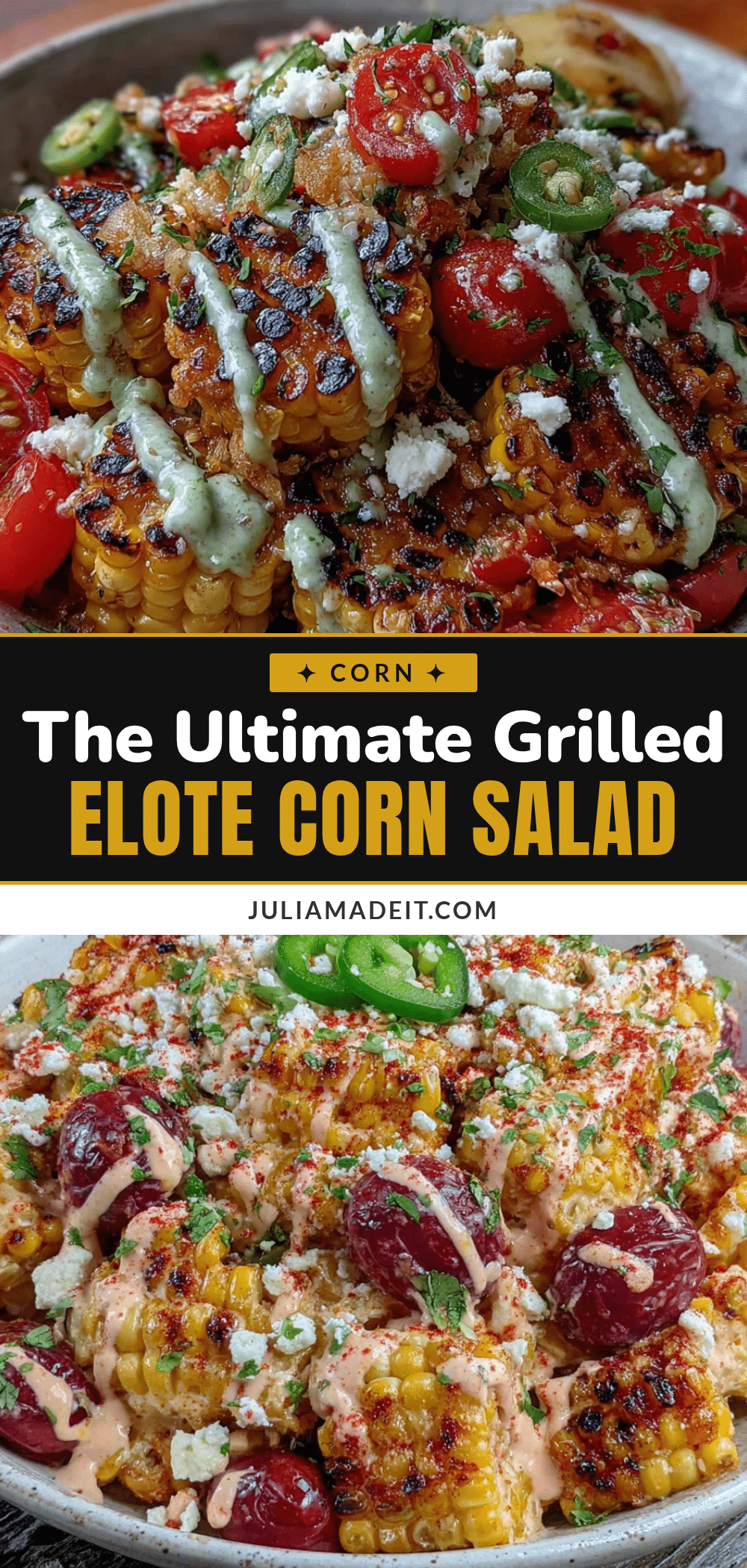 grilled elote corn salad recipe