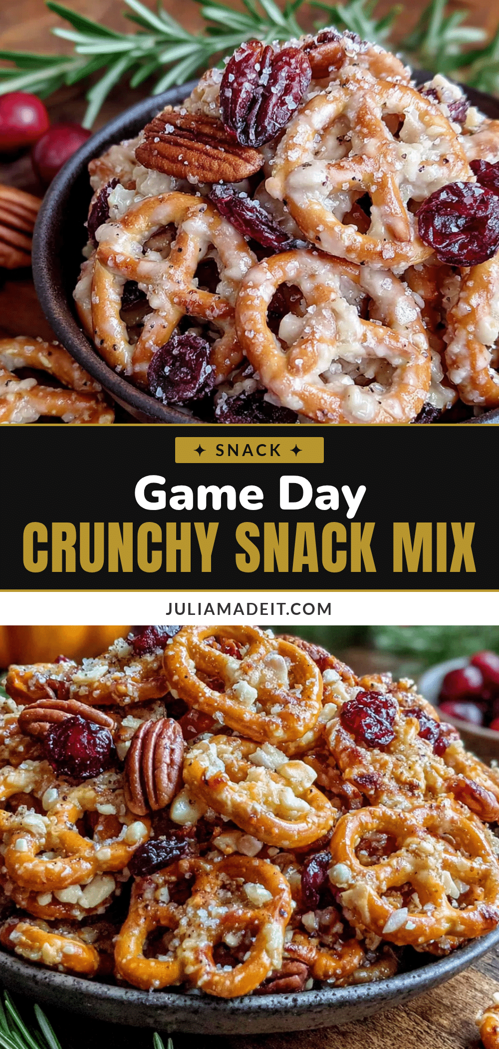 healthy football snack mix recipe
