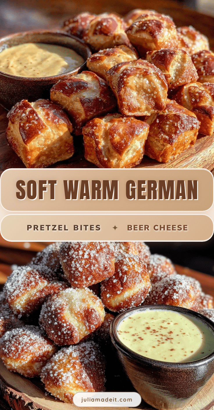 homemade German pretzel bites recipe