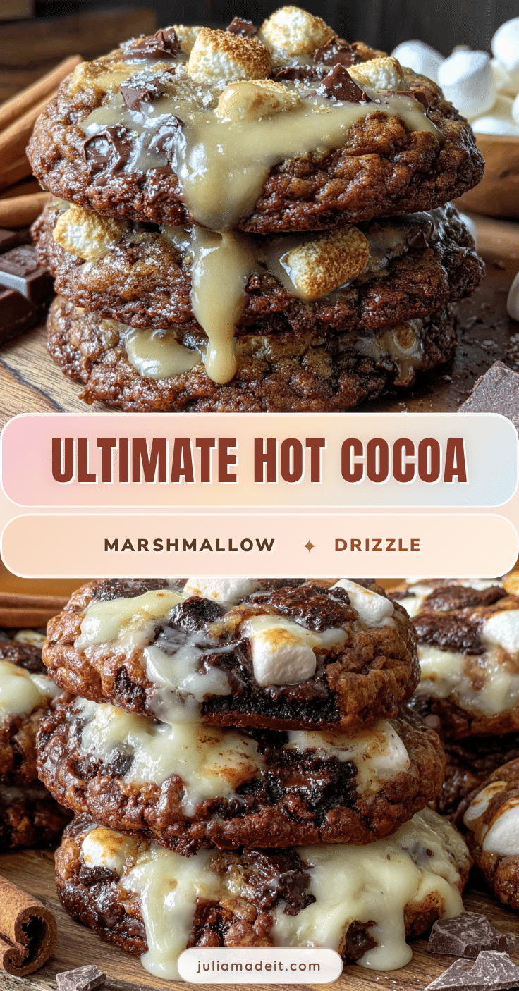 Hot cocoa bar cookies recipe