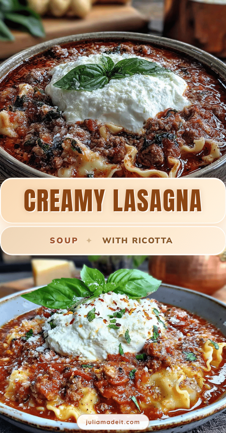 lasagna soup recipe