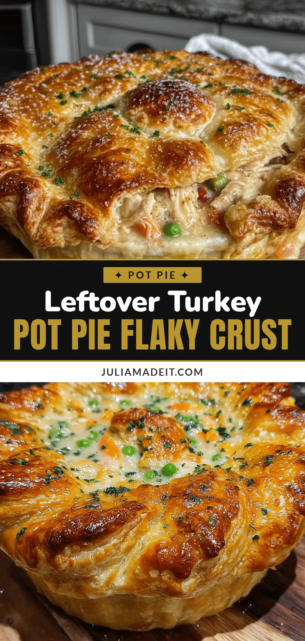 leftover turkey pot pie recipe