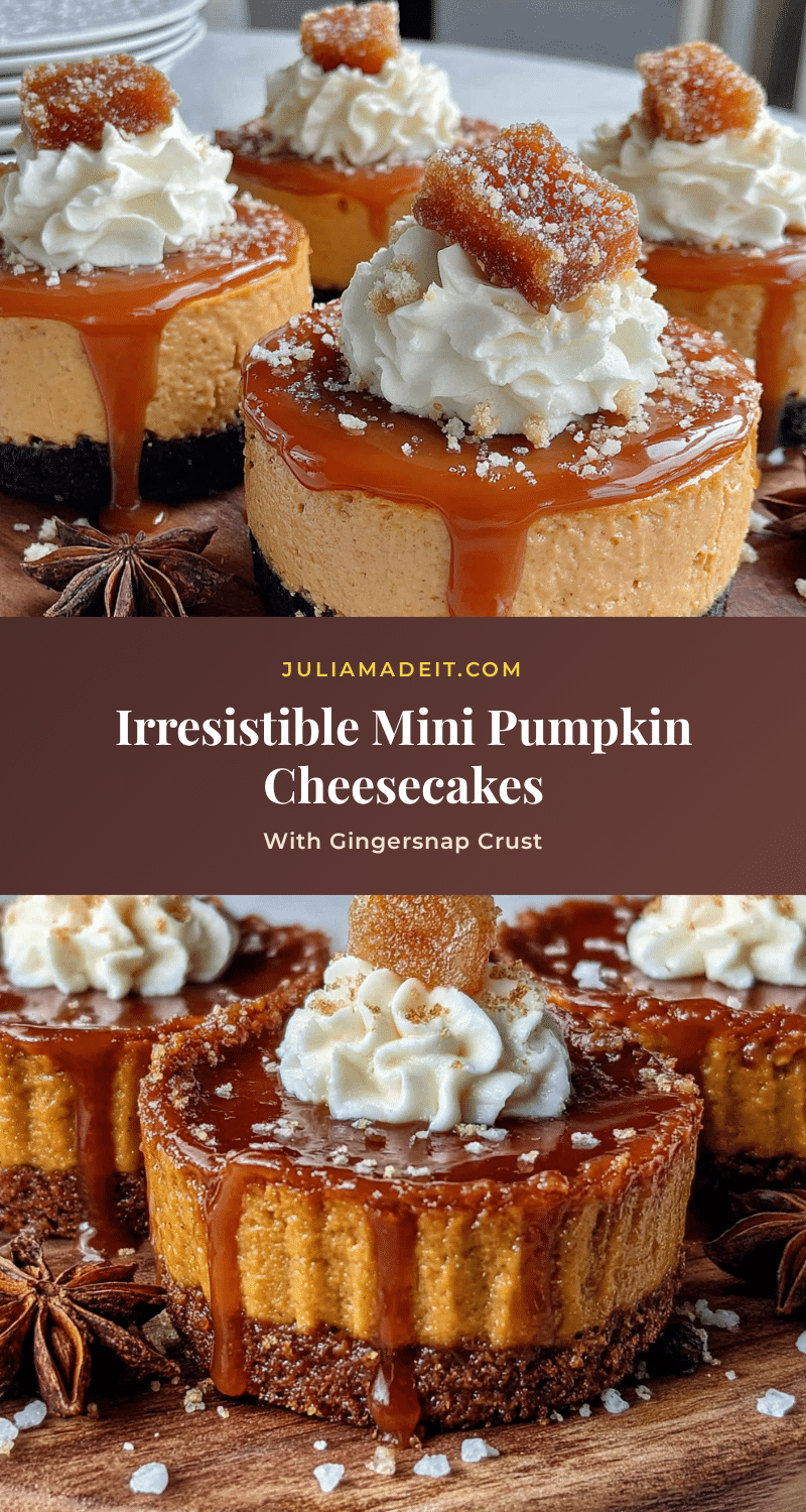 mini pumpkin cheesecakes recipe