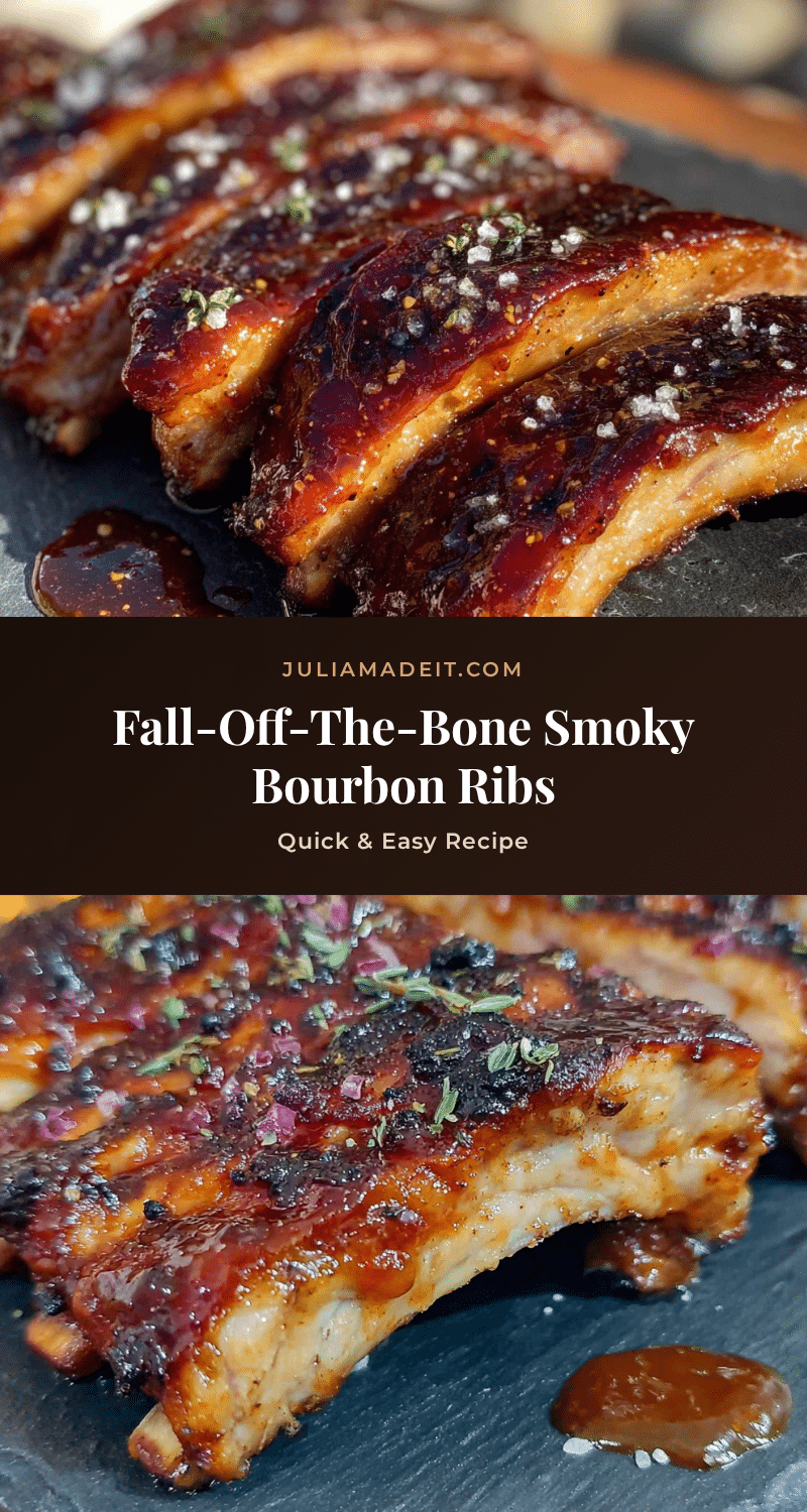 Smoky Bourbon BBQ Baby Back Ribs recipe