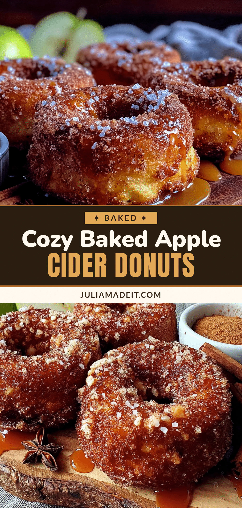 baked apple cider donuts recipe