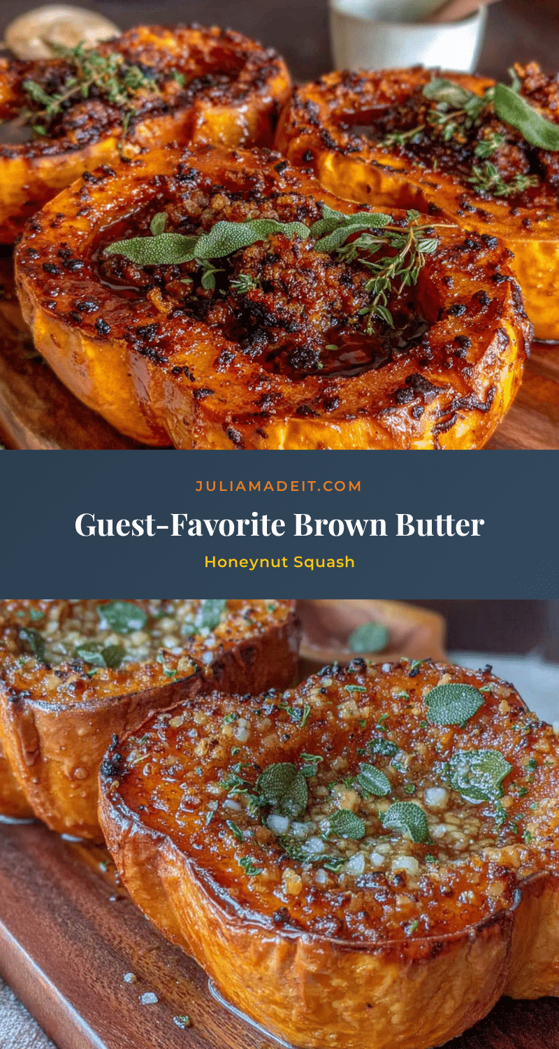 brown butter honeynut squash recipe