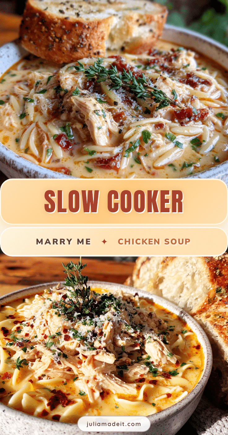 budget-friendly slow cooker marry me chicken soup recipe