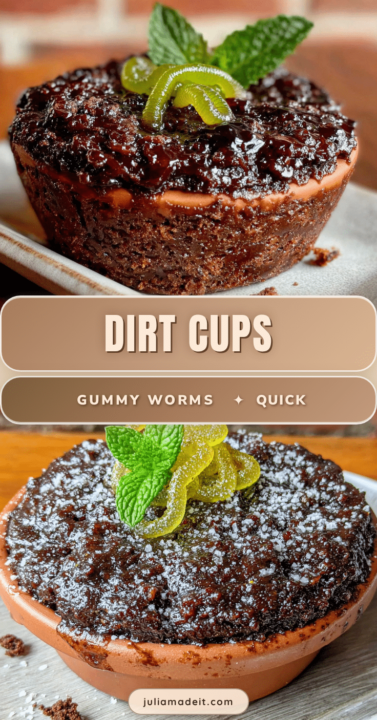 chocolate dirt cups recipe