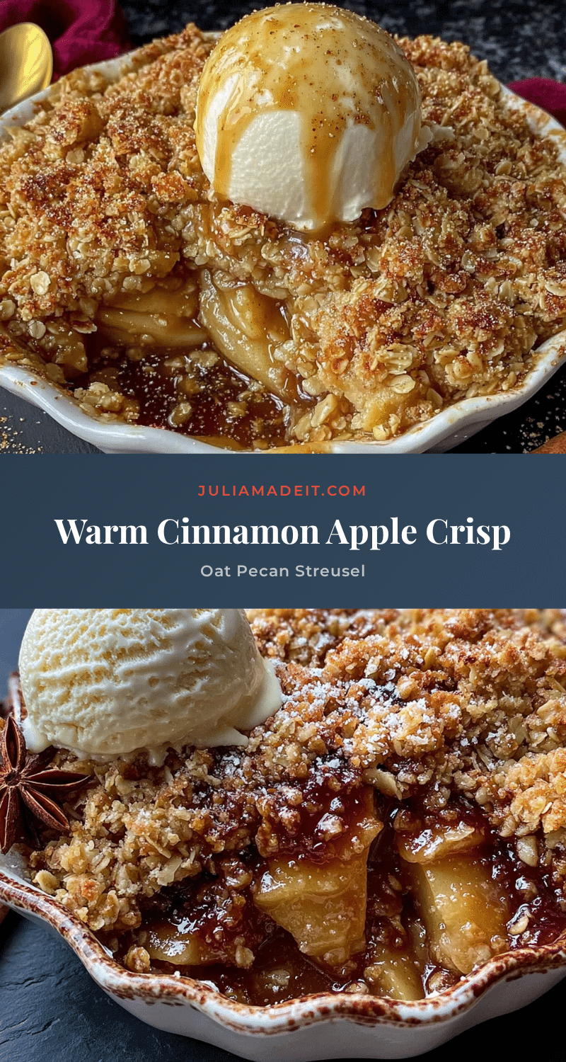 cinnamon apple crisp recipe