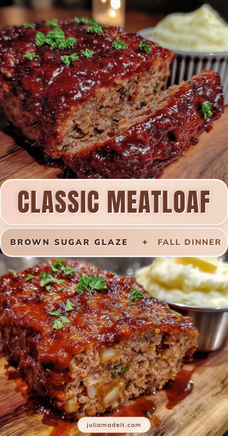 classic meatloaf with brown sugar glaze recipe