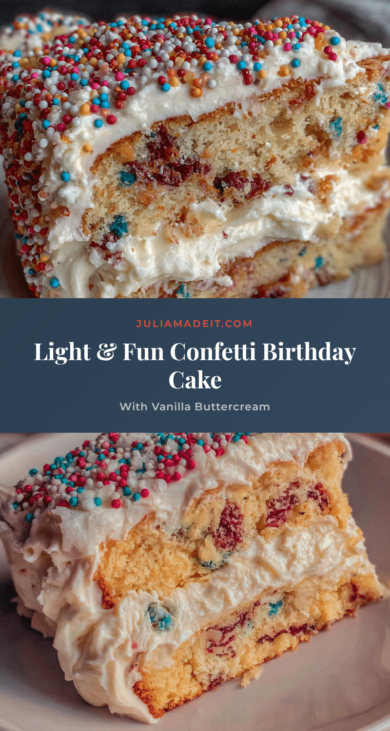 confetti birthday cake recipe