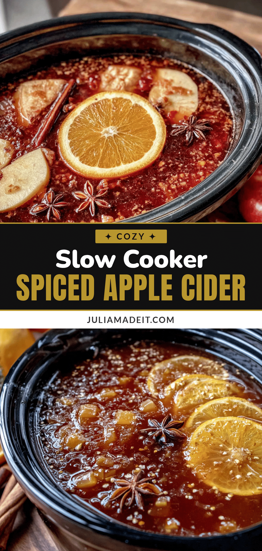cozy slow cooker spiced apple cider recipe