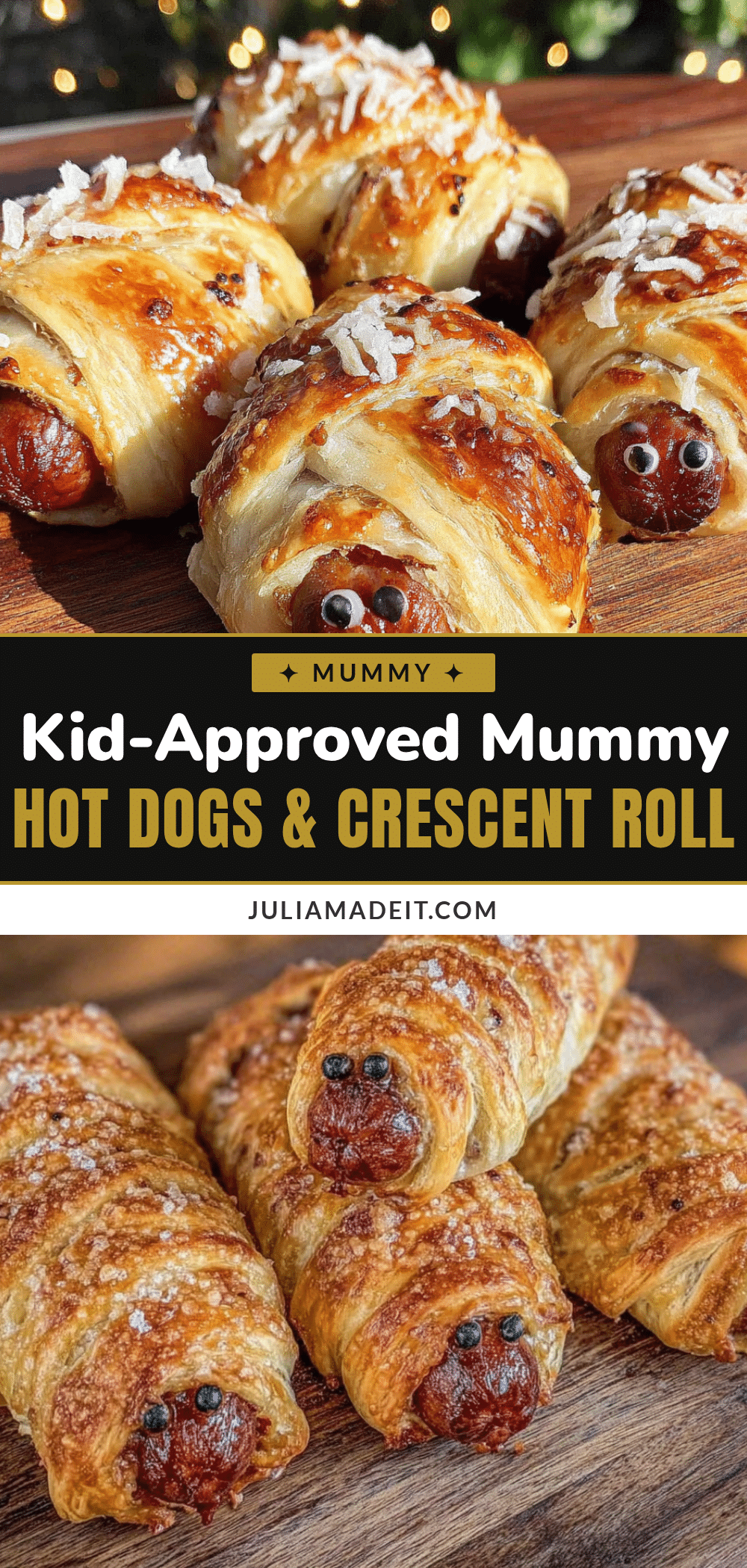 mummy hot dogs recipe