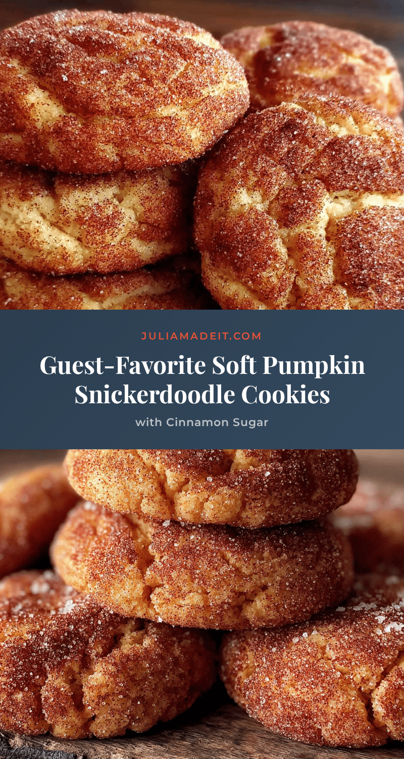pumpkin snickerdoodle cookies recipe