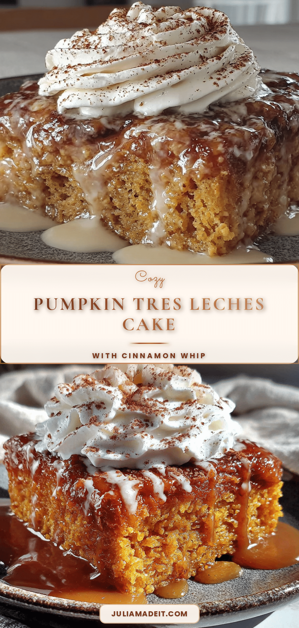pumpkin tres leches cake recipe