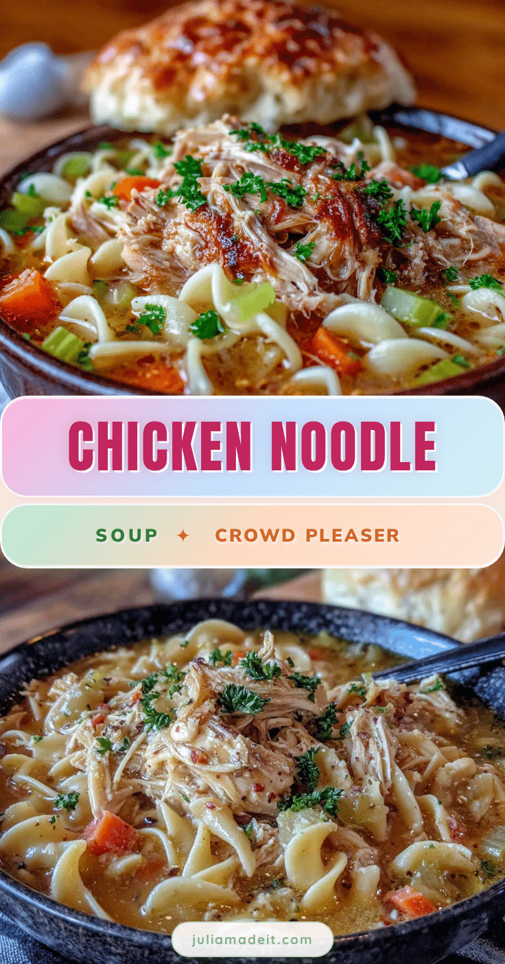 rotisserie chicken noodle soup recipe
